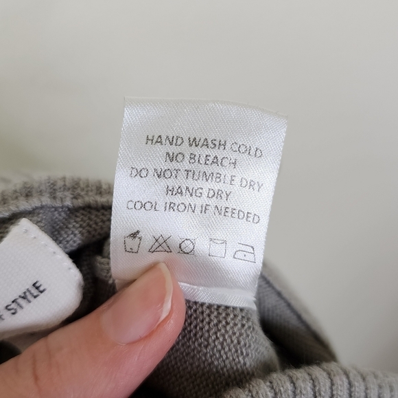 Song Of Style Gray Louisa Knit Pants M - Picture 6 of 6